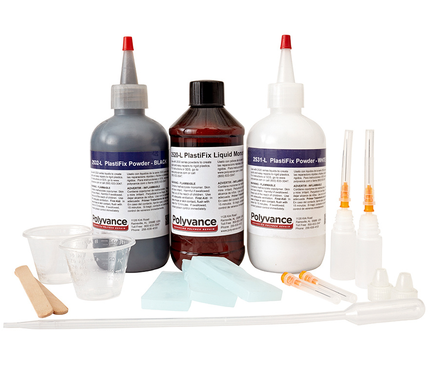 PLASTEX, PLASTIC REPAIR KITS, FIX CRACKS, REPAIR PLASTIC