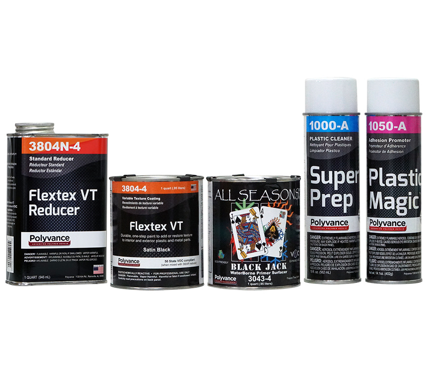 The Flextex Starter Kit contents.