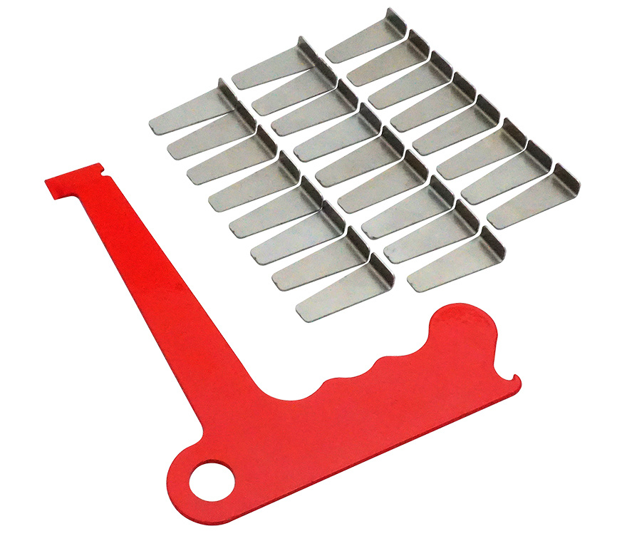 Polyvance 6142 Shim Jim Tab Separator Tool Kit with Shims