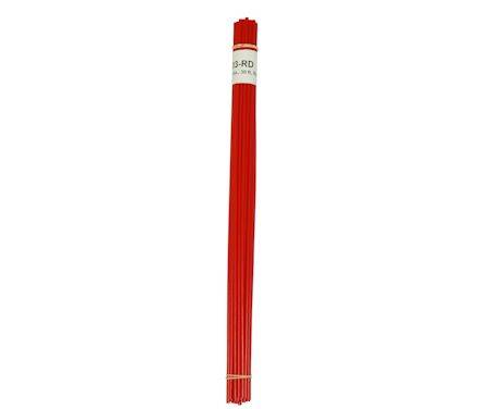 Red Polyethylene 30 Ft. 1/8 Diameter Plastic Welding Rod LDPE 