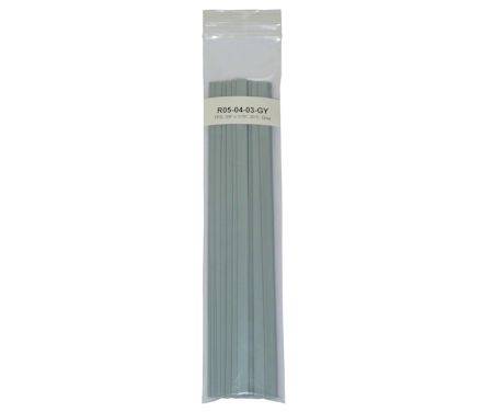 30 ft Polyvance PVC Plastic Welding Rods Gray 3/8 x 1/8 