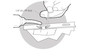 Weld accross gap