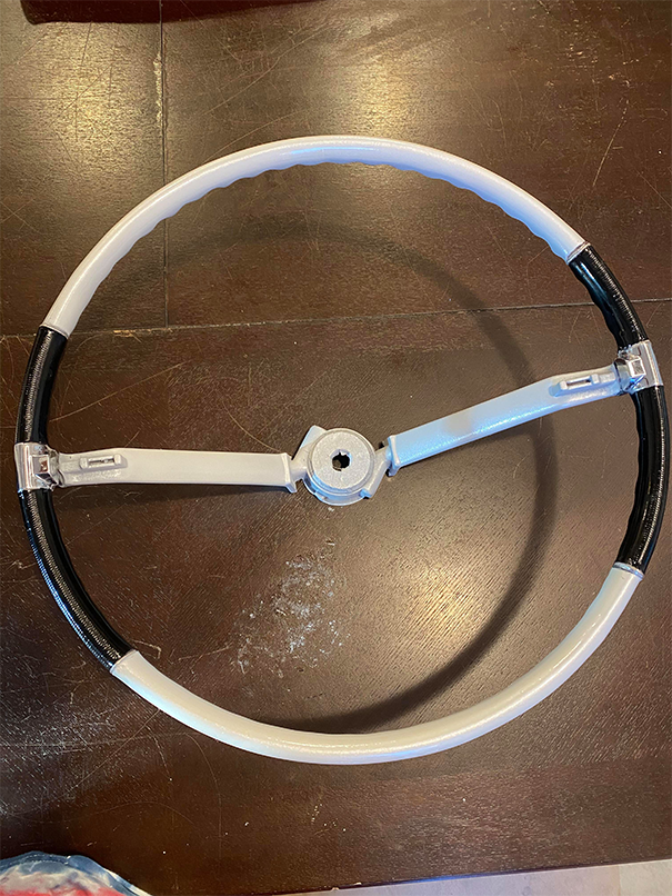 Cadillac Steering Wheel Repaired