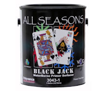 All Seasons Black Jack Waterborne Primer Surfacer