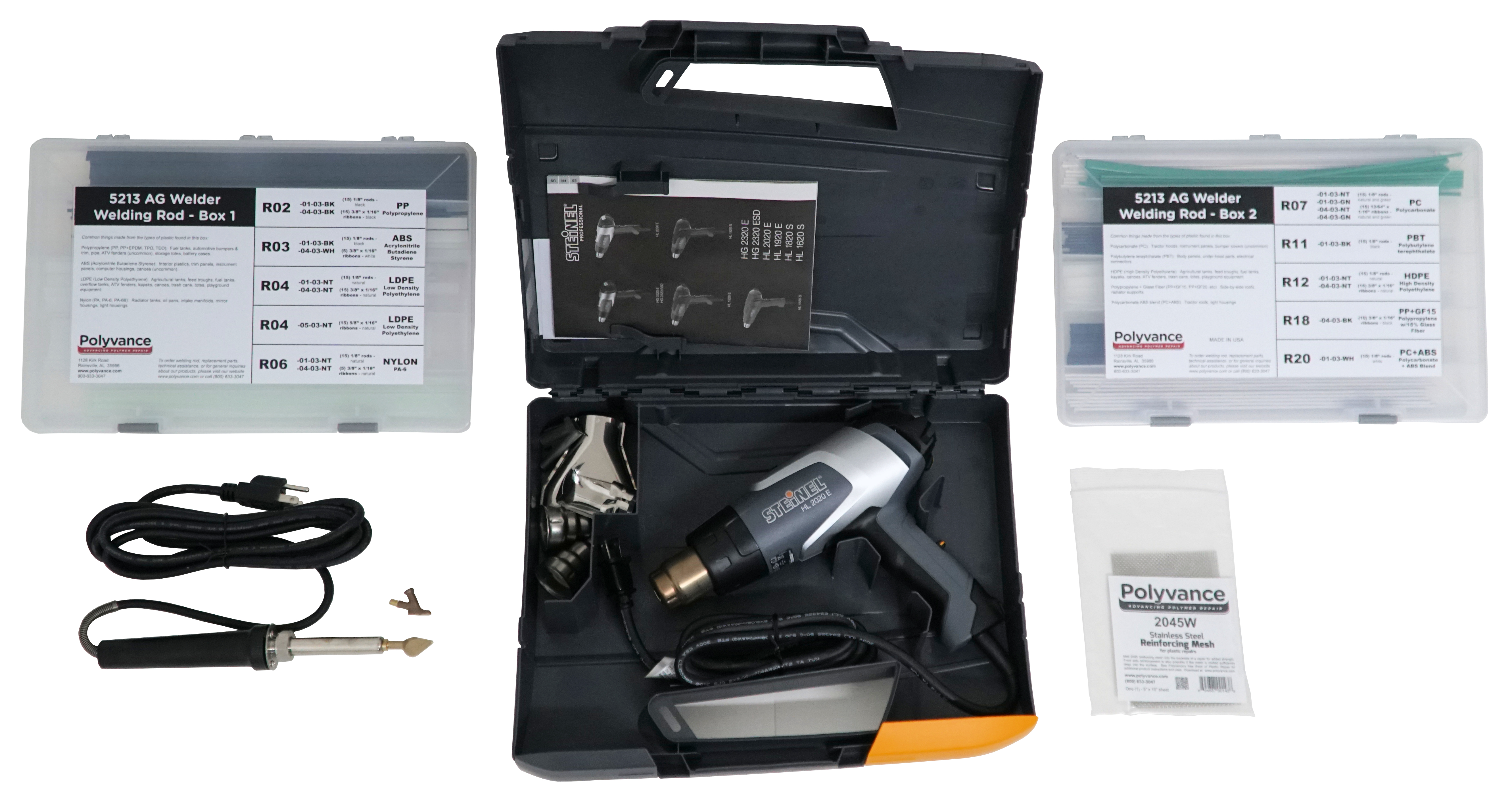 PLASTIC WELDING KIT-52PC 715.940000