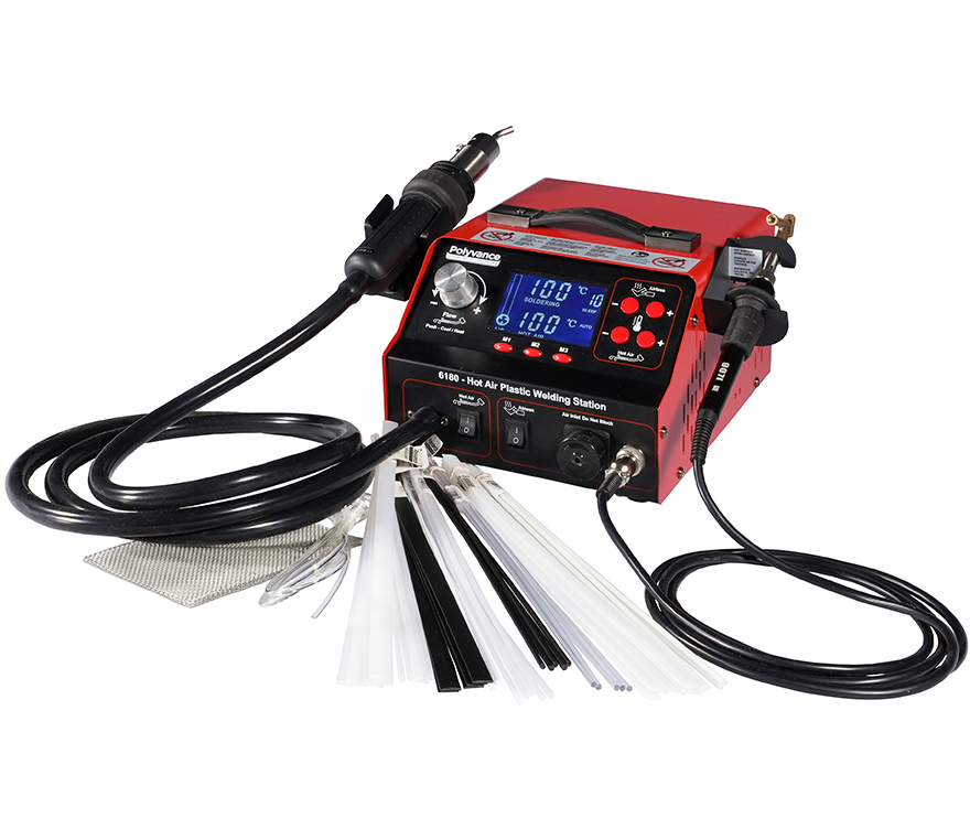 6180 Mini-Fuzer Hot Air Plastic Welding Station